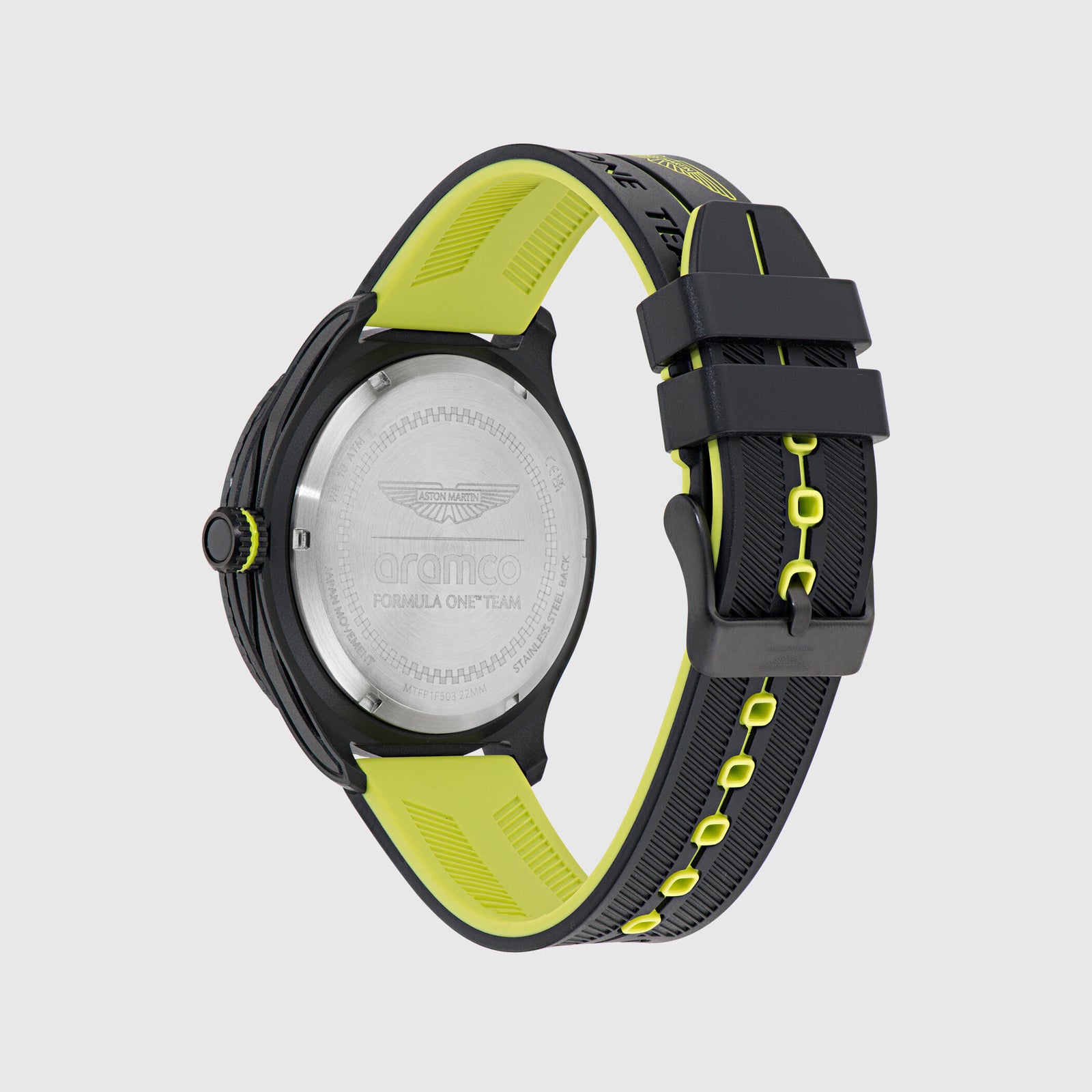 Aston Martin F1 Team Silicone Strap Watch