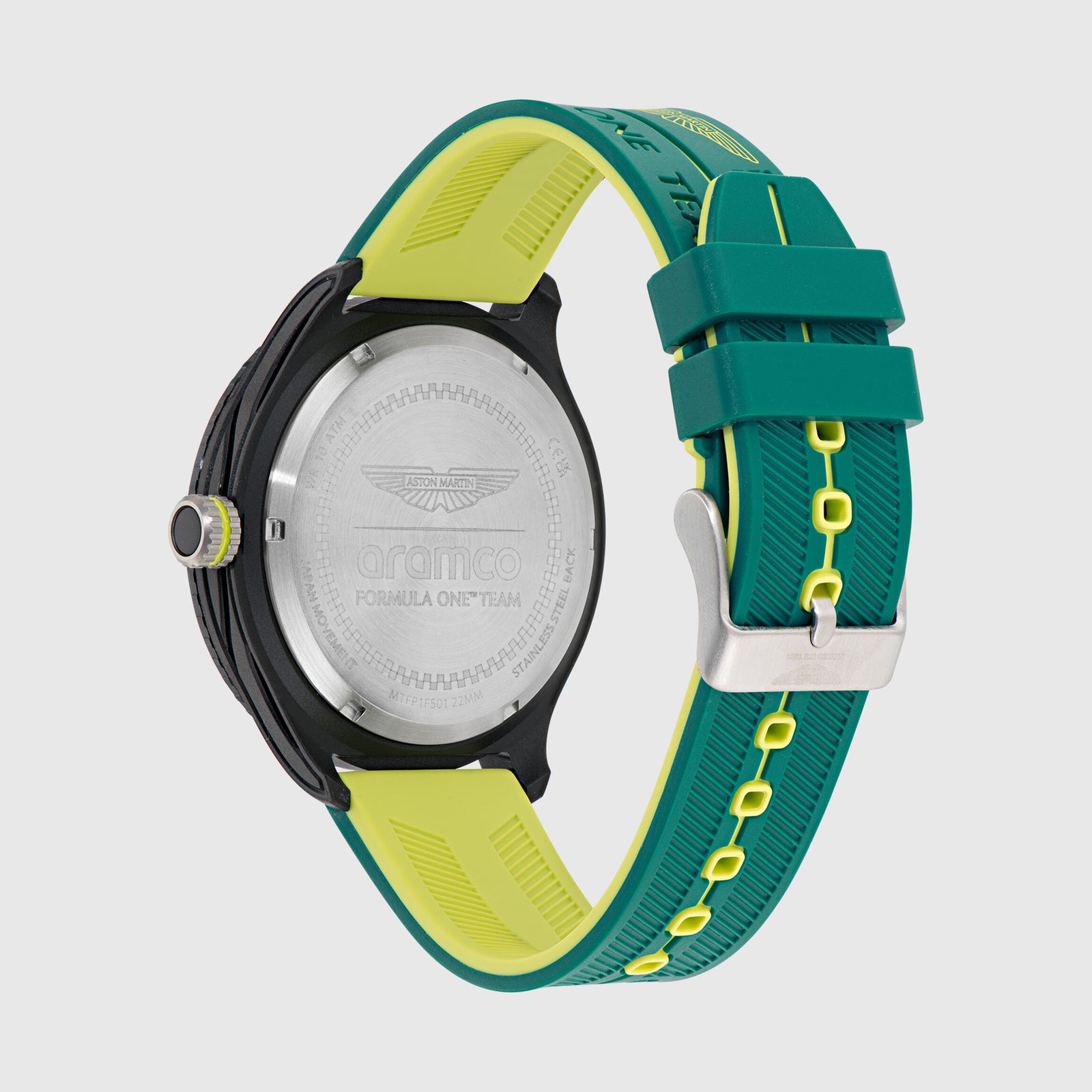 Aston Martin F1 Team Silicone Strap Watch