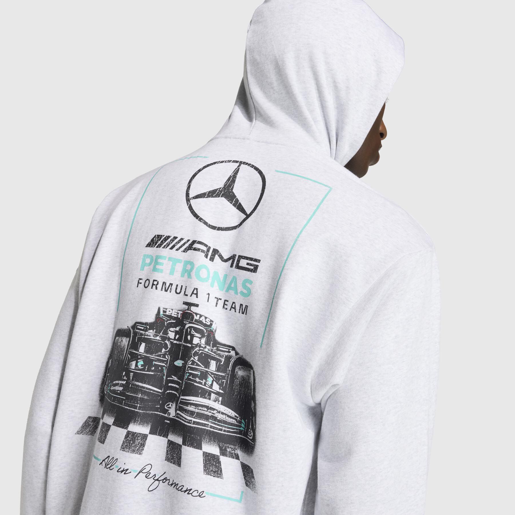 Mercedes-AMG F1 adidas George Russell Car Graphic Hoodie