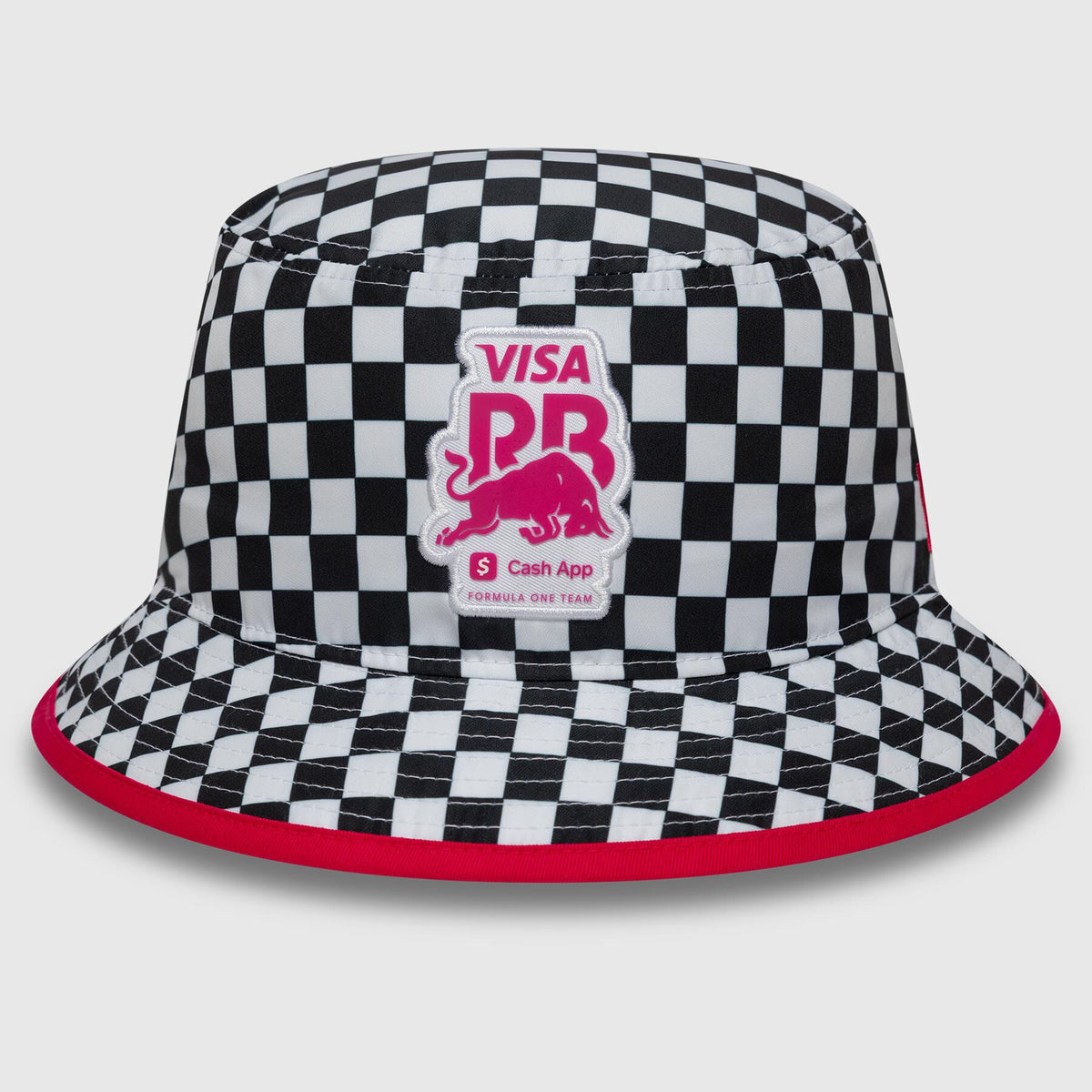 Visa Cash App RB New Era Checkered Bucket Hat