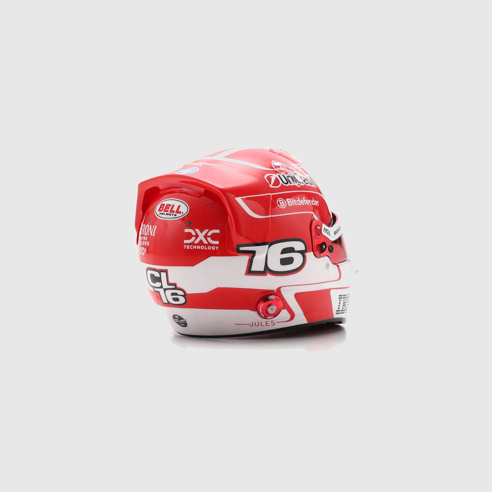 Scuderia Ferrari F1 2025 Charles Leclerc 1:5 Scale Helmet