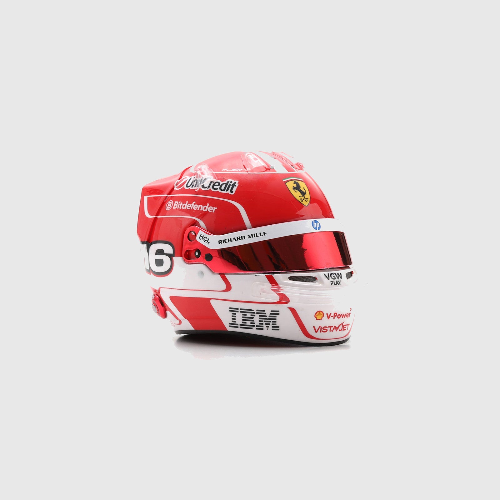 Scuderia Ferrari F1 2025 Charles Leclerc 1:5 Scale Helmet