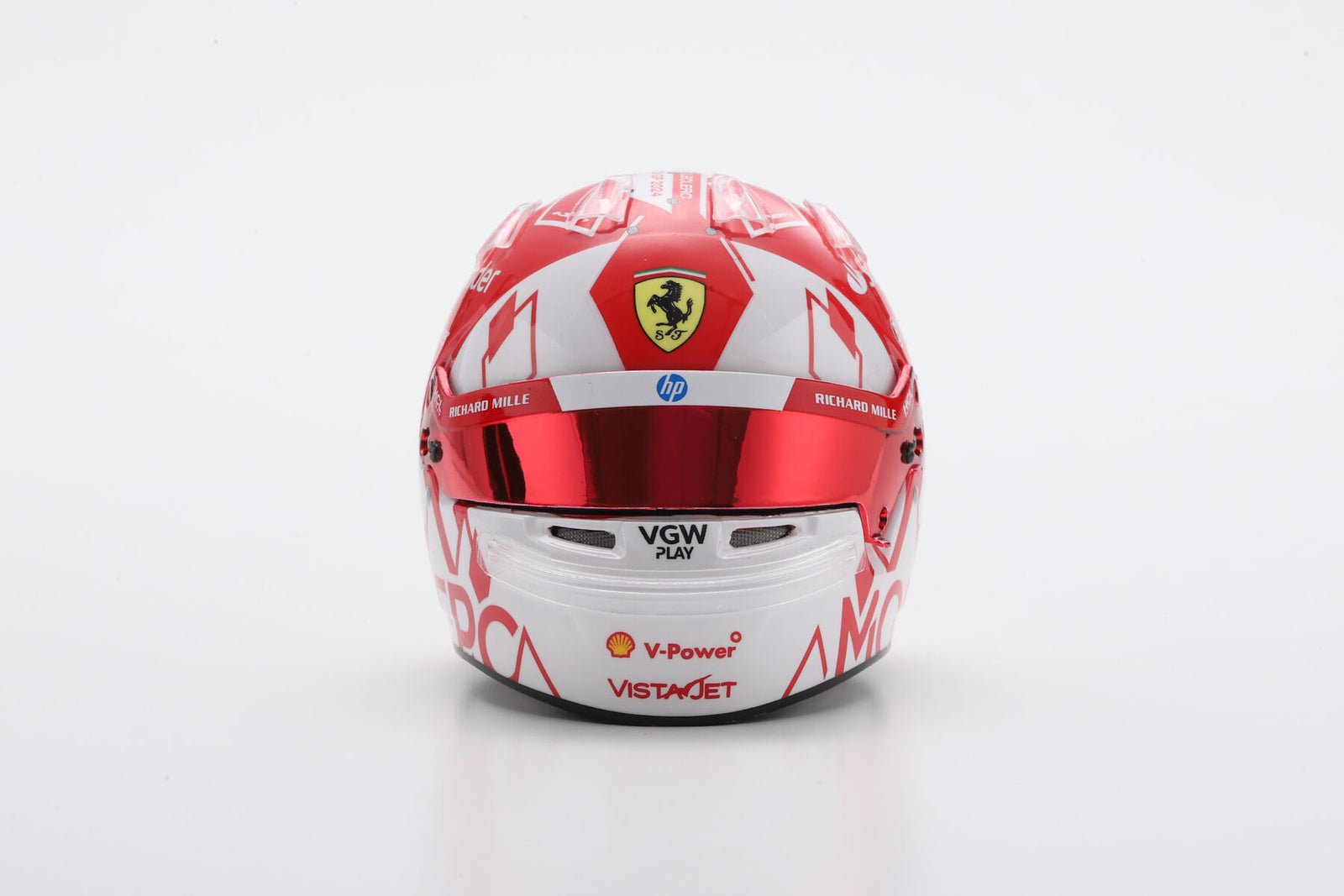 Scuderia Ferrari F1 2024 Charles Leclerc Monaco 1:5 Scale Helmet