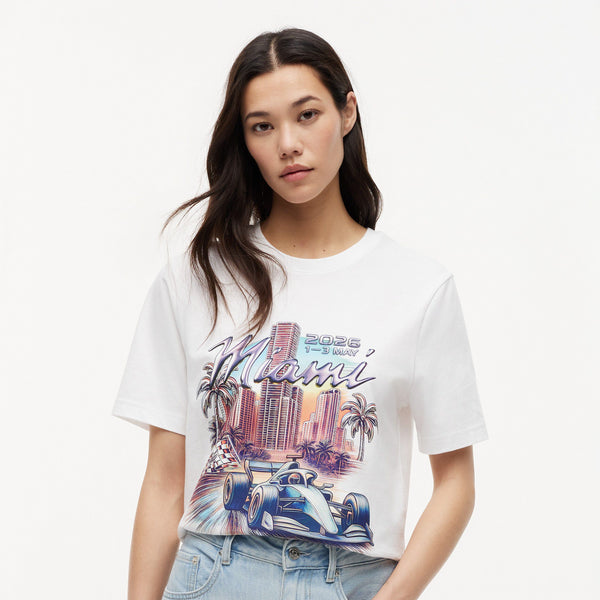 Cadillac F1 Team Tommy Hilfiger 2026 Miami GP Graphic T-Shirt