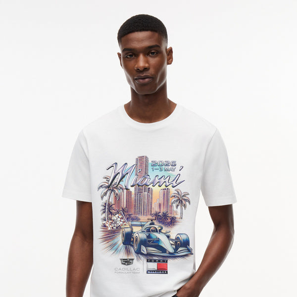 Cadillac F1 Team Tommy Hilfiger 2026 Miami GP Graphic T-Shirt