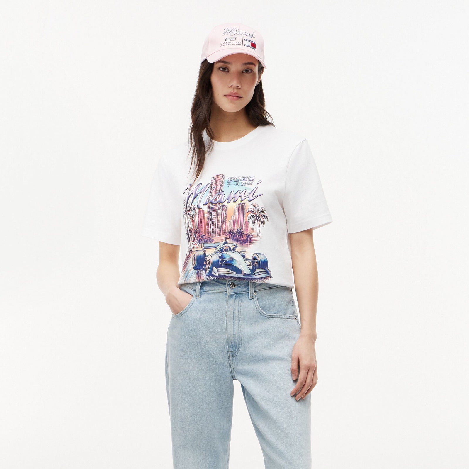 Cadillac F1 Team Tommy Hilfiger 2026 Miami GP Graphic T-Shirt