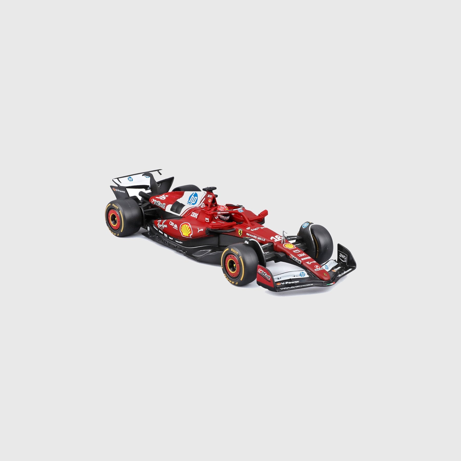 Scuderia Ferrari F1 Charles Leclerc SF-25 1:43 Scale Model