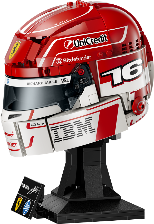 Scuderia Ferrari F1 LEGO® Charles Leclerc Helmet Set