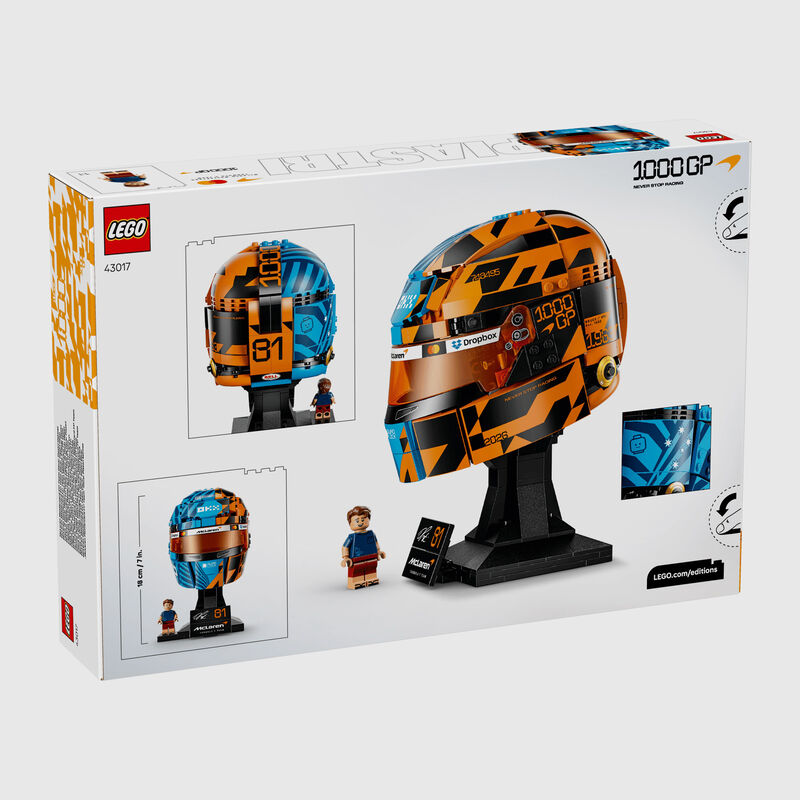 McLaren Mastercard F1 LEGO® Oscar Piastri Helmet Set