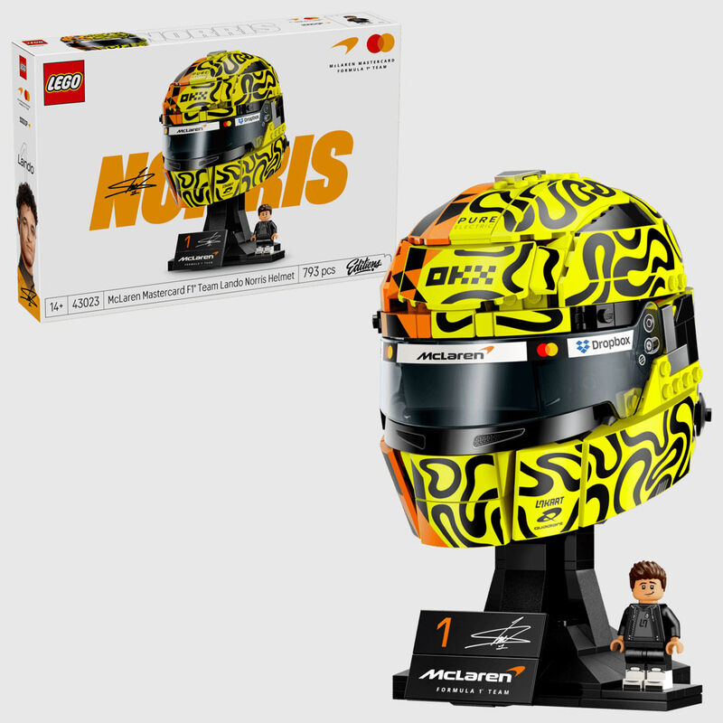 McLaren Mastercard F1 LEGO® Lando Norris Helmet Set