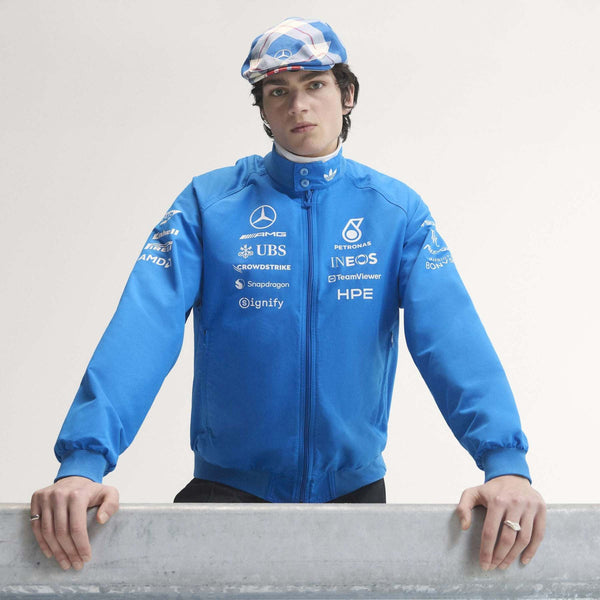 Mercedes-AMG F1 adidas 2026 Team Blue Wonder Jacket