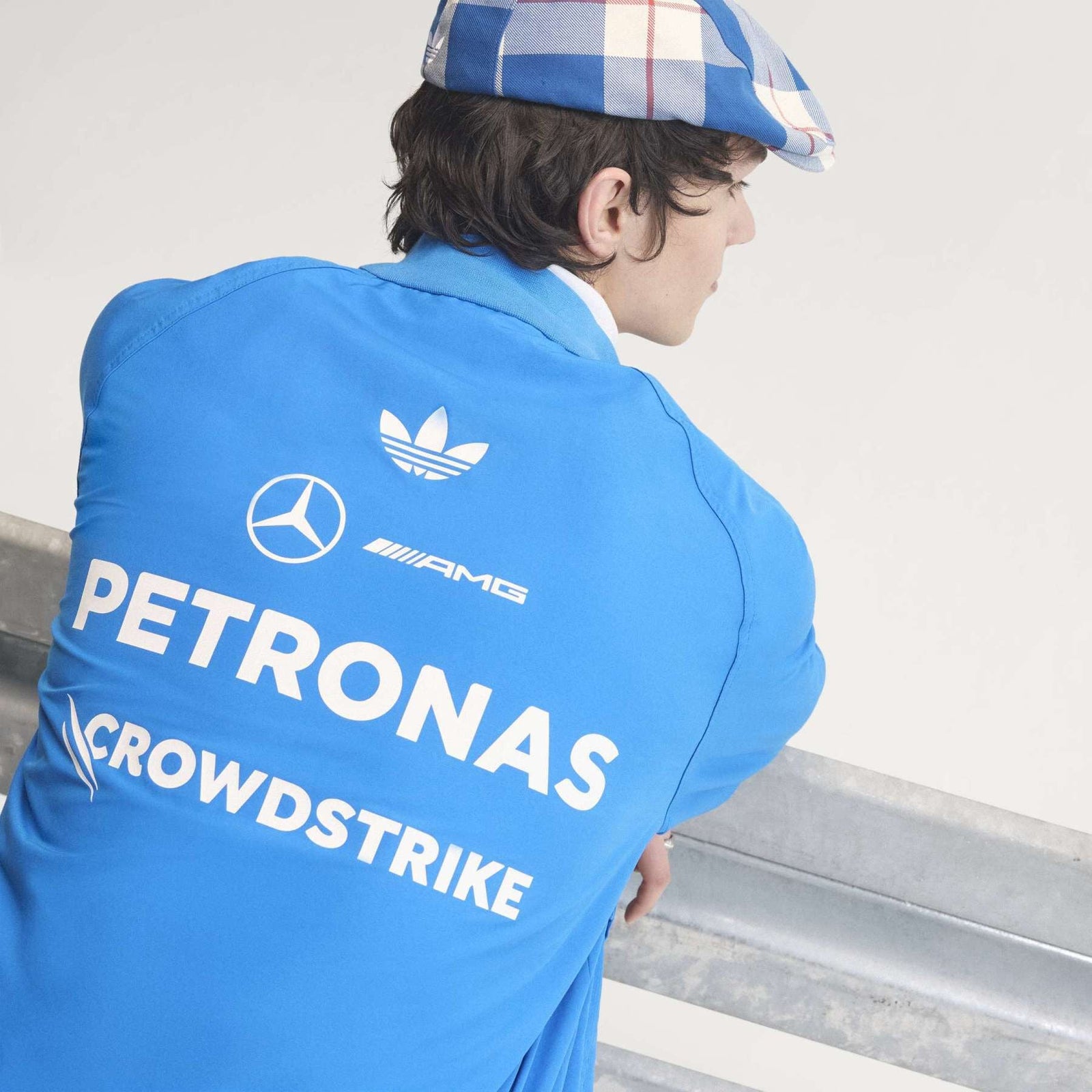 Mercedes-AMG F1 adidas 2026 Team Blue Wonder Jacket