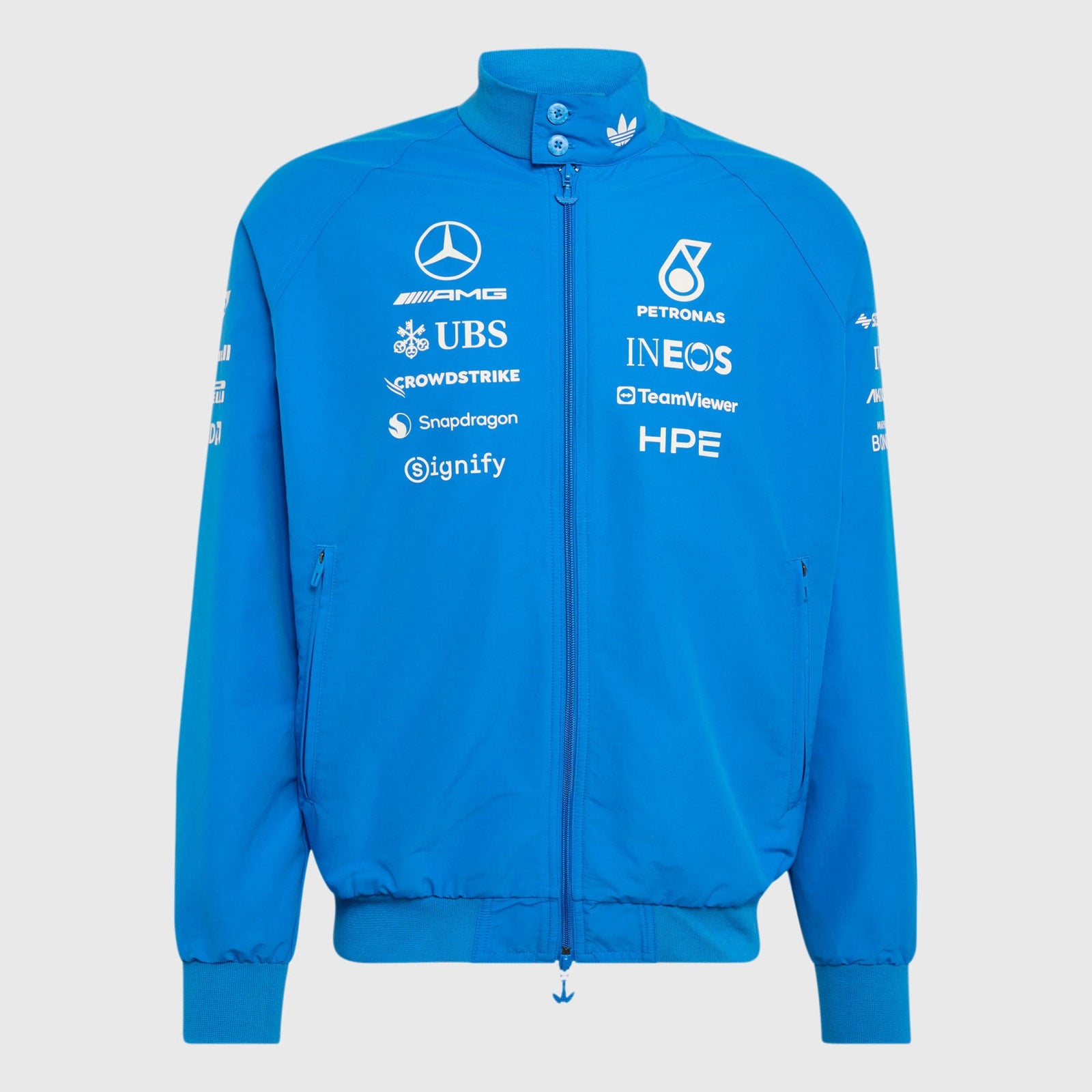 Mercedes-AMG F1 adidas 2026 Team Blue Wonder Jacket
