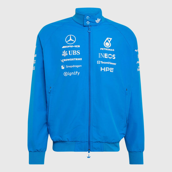 Mercedes-AMG F1 adidas 2026 Team Blue Wonder Jacket