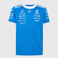 Mercedes-AMG F1 adidas Kids 2026 Team Blue Wonder Driver T-shirt