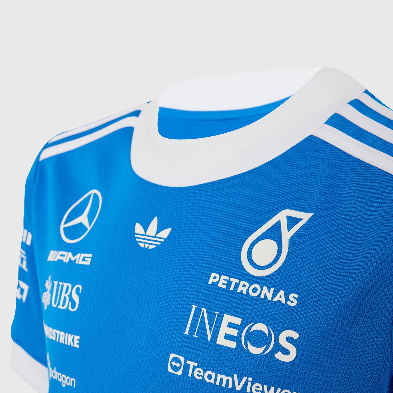Mercedes-AMG F1 adidas Kids 2026 Team Blue Wonder Driver T-shirt