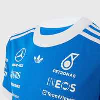 Mercedes-AMG F1 adidas Kids 2026 Team Blue Wonder Driver T-shirt