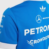 Mercedes-AMG F1 adidas Kids 2026 Team Blue Wonder Driver T-shirt