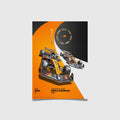 McLaren F1 2025 Constructors’ World Champions Official Poster