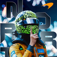 McLaren F1 2025 Lando Norris Drivers' World Champion Official Poster