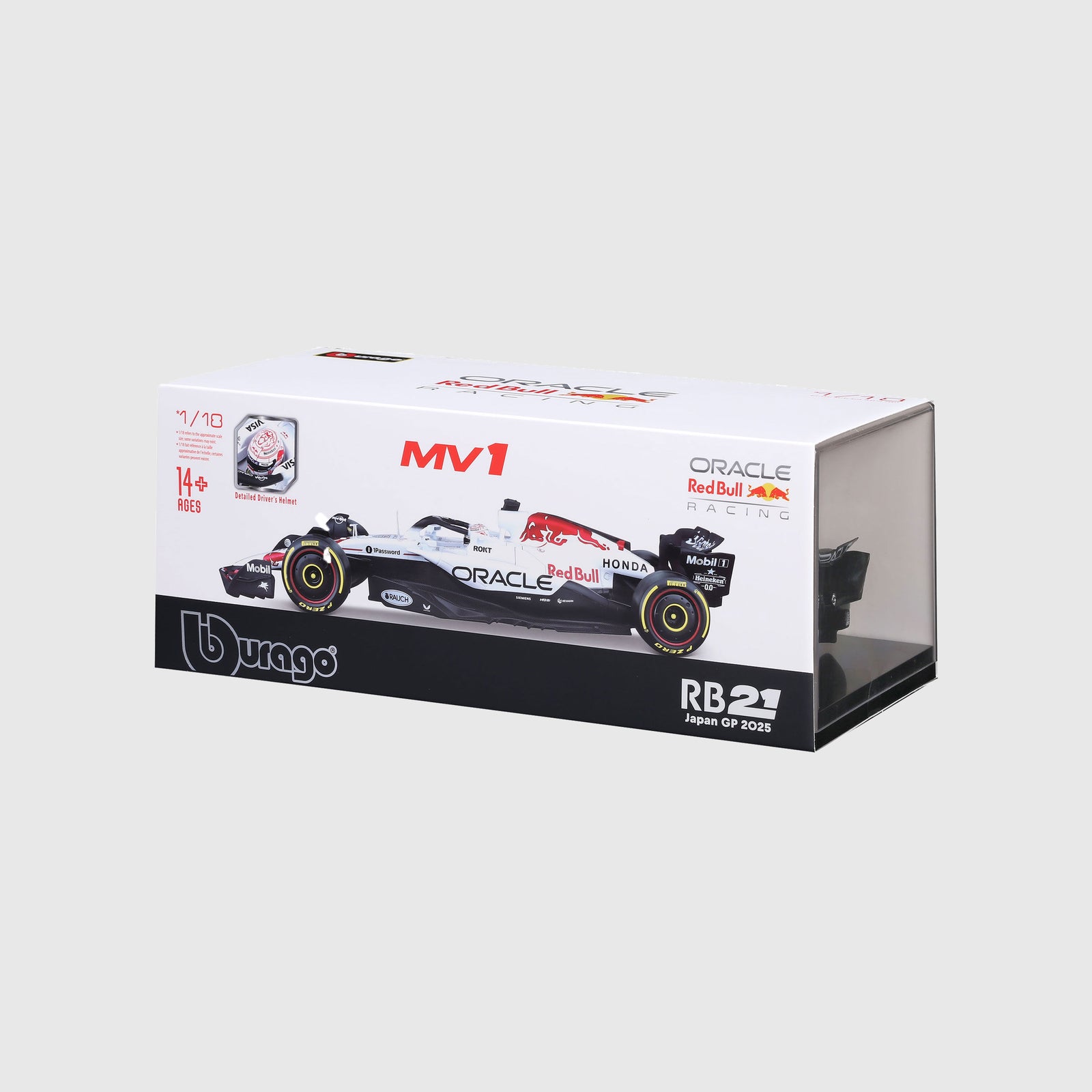 Red Bull Racing Max Verstappen RB21 1:18 Scale Model