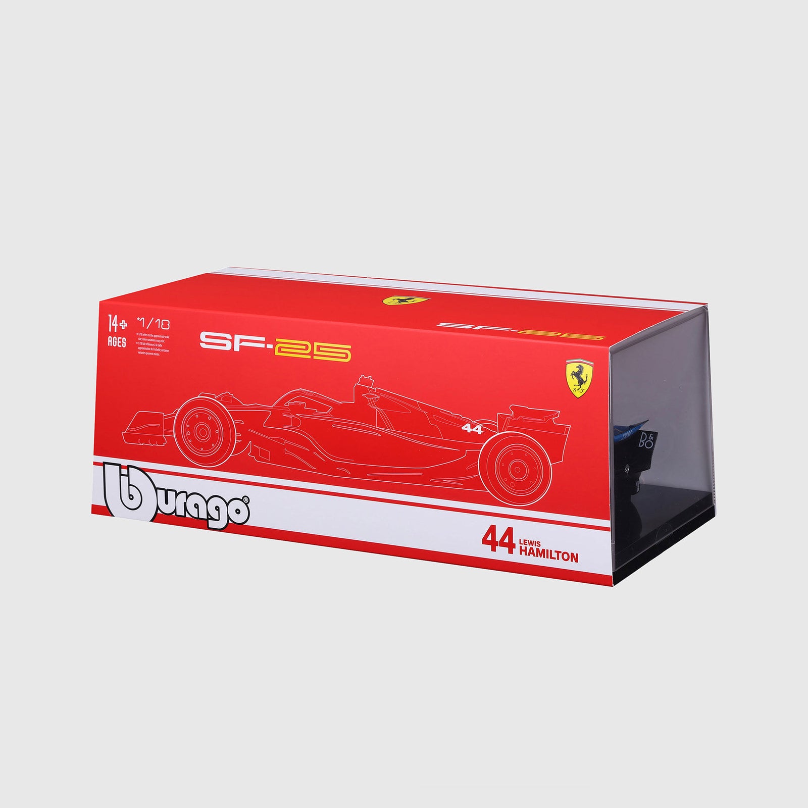 Scuderia Ferrari F1 Lewis Hamilton SF-25 1:18 Scale Model