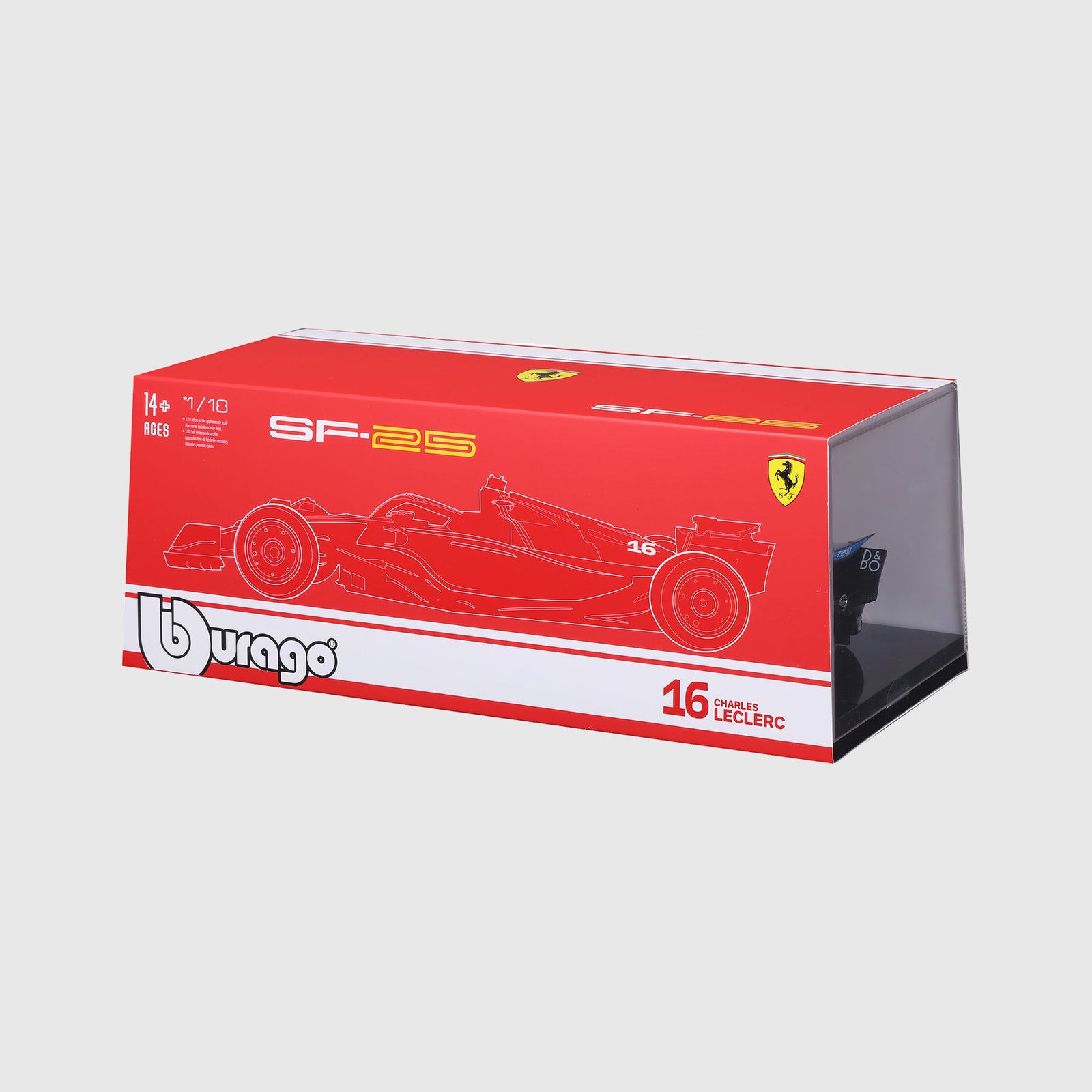 Scuderia Ferrari F1 Charles Leclerc SF-25 1:18 Scale Model