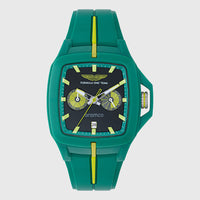 Aston Martin F1 Team FLK Black & Lime Essence Silicone Strap Watch