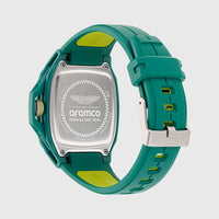 Aston Martin F1 Team FLK Black & Lime Essence Silicone Strap Watch