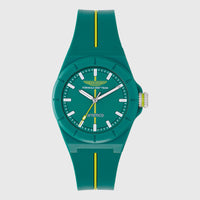 Aston Martin F1 Team SHD Silicone Strap Watch