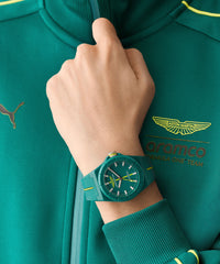 Aston Martin F1 Team SHD Silicone Strap Watch