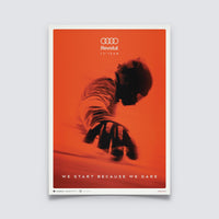 Audi F1 Team 2026 "We Dare" Official Poster