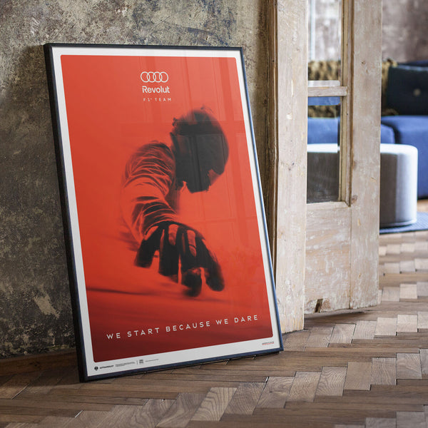 Audi F1 Team 2026 "We Dare" Official Poster