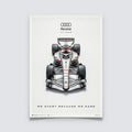 Audi F1 Team 2026 FW R26 Official Poster
