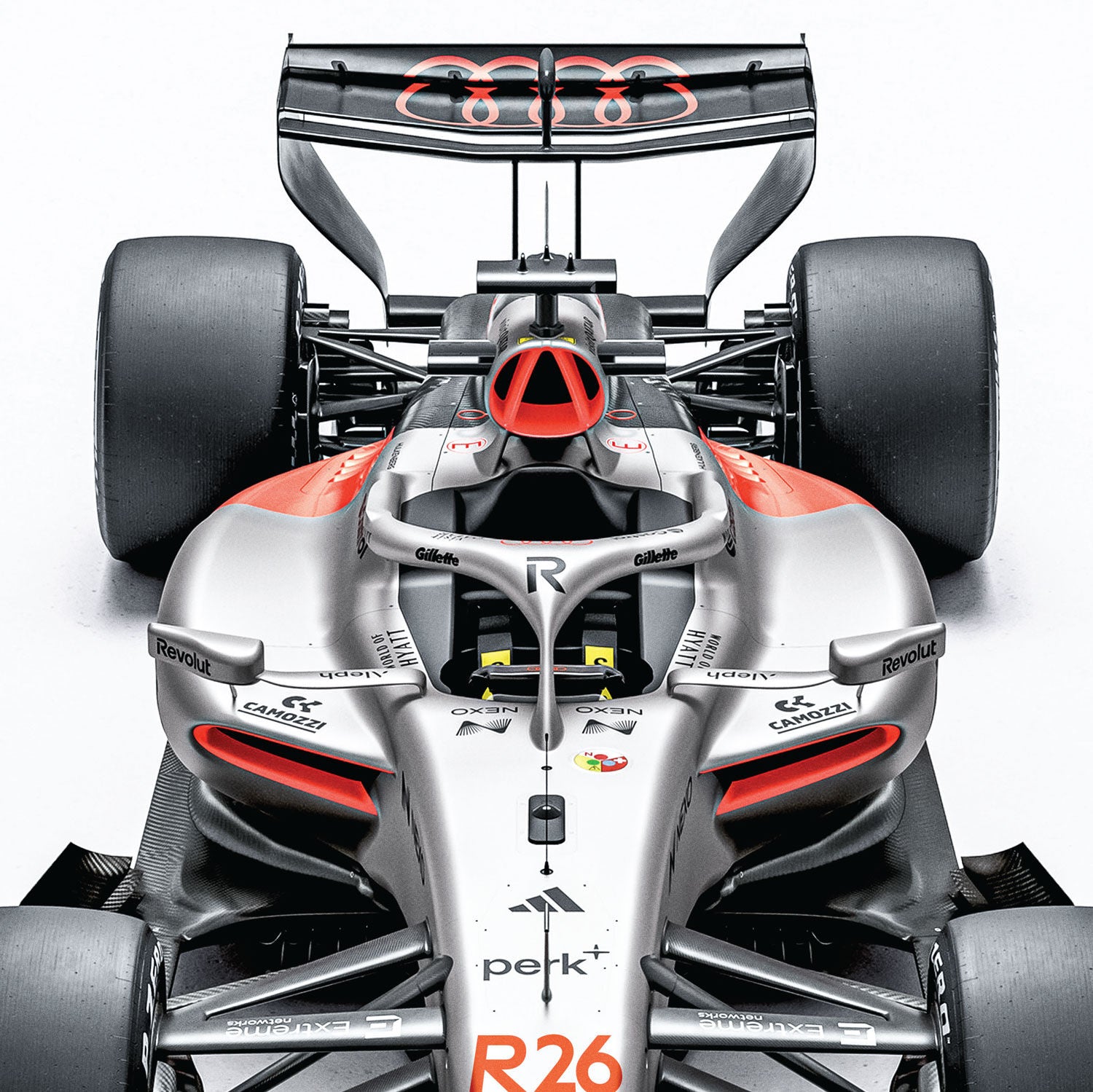 Audi F1 Team 2026 FW R26 Official Poster