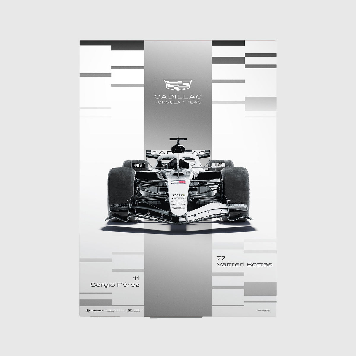 Cadillac F1 Team Cadillac Formula 1® Team 2026 Official Poster