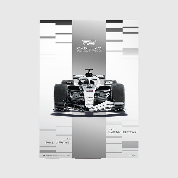 Cadillac F1 Team Cadillac Formula 1® Team 2026 Official Poster