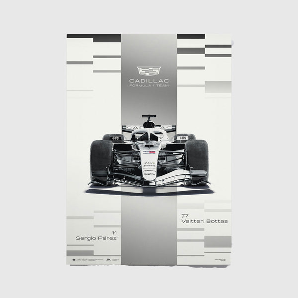 Cadillac F1 Team Cadillac Formula 1® Team 2026 Official Poster
