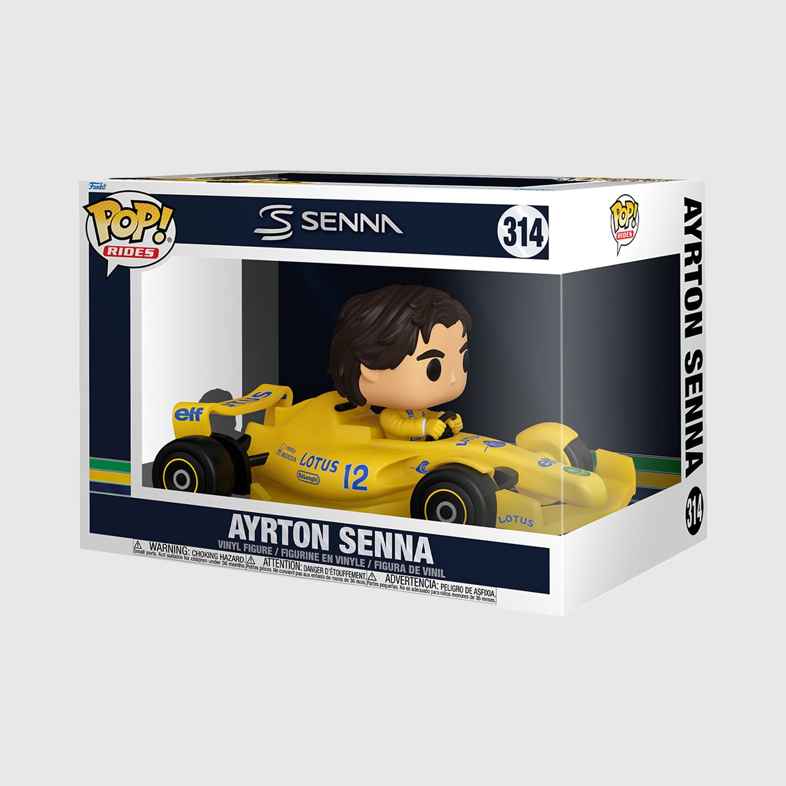 Ayrton Senna Funko POP! Super Deluxe Ayrton Senna with Lotus Race Car
