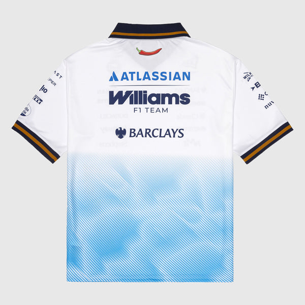Williams Racing 2026 Special Edition Madrid Men's Collar Top