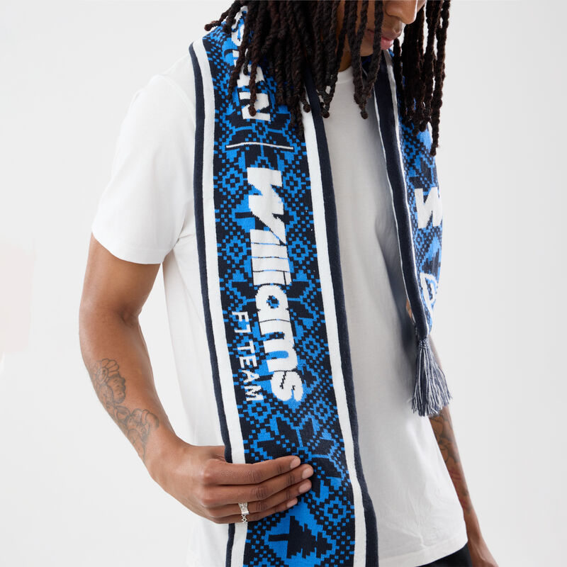 Williams Racing Christmas Knit Scarf