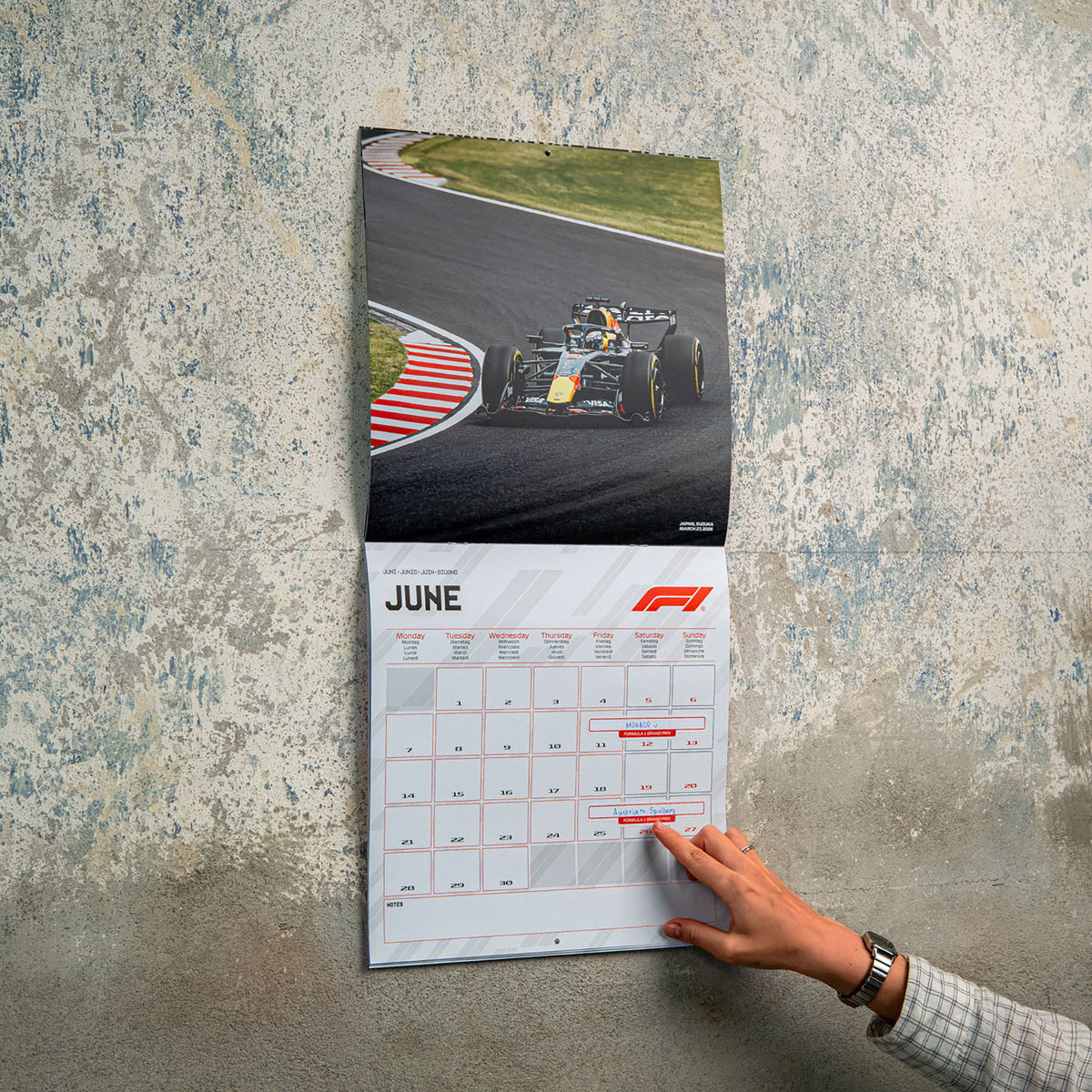 F1 Collection Official F1 2027 Calendar
