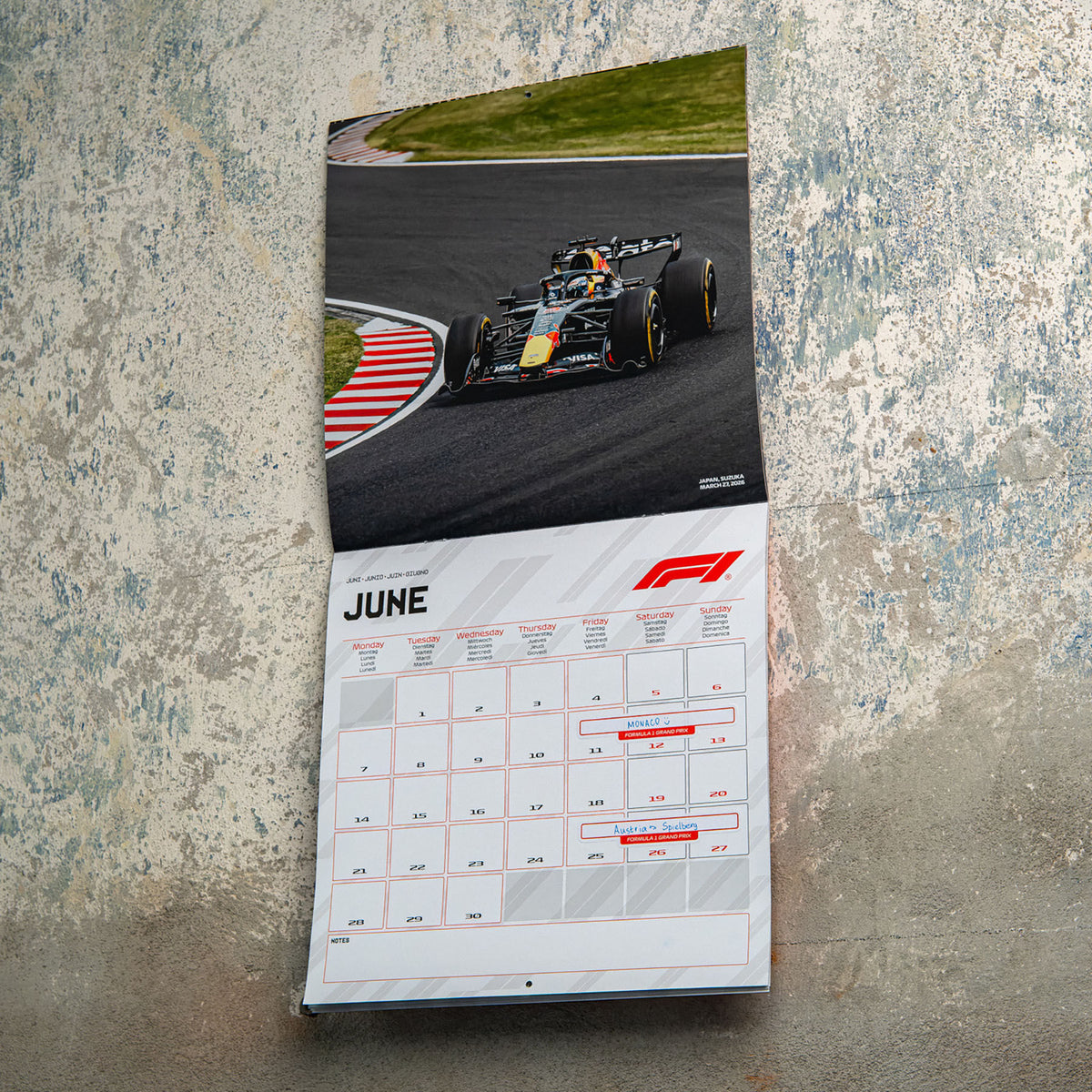 F1 Collection Official F1 2027 Calendar