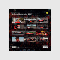 Scuderia Ferrari F1 2027 Official Team Calendar