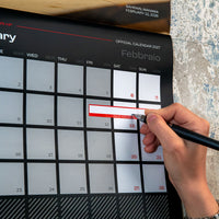 Scuderia Ferrari F1 2027 Official Team Calendar