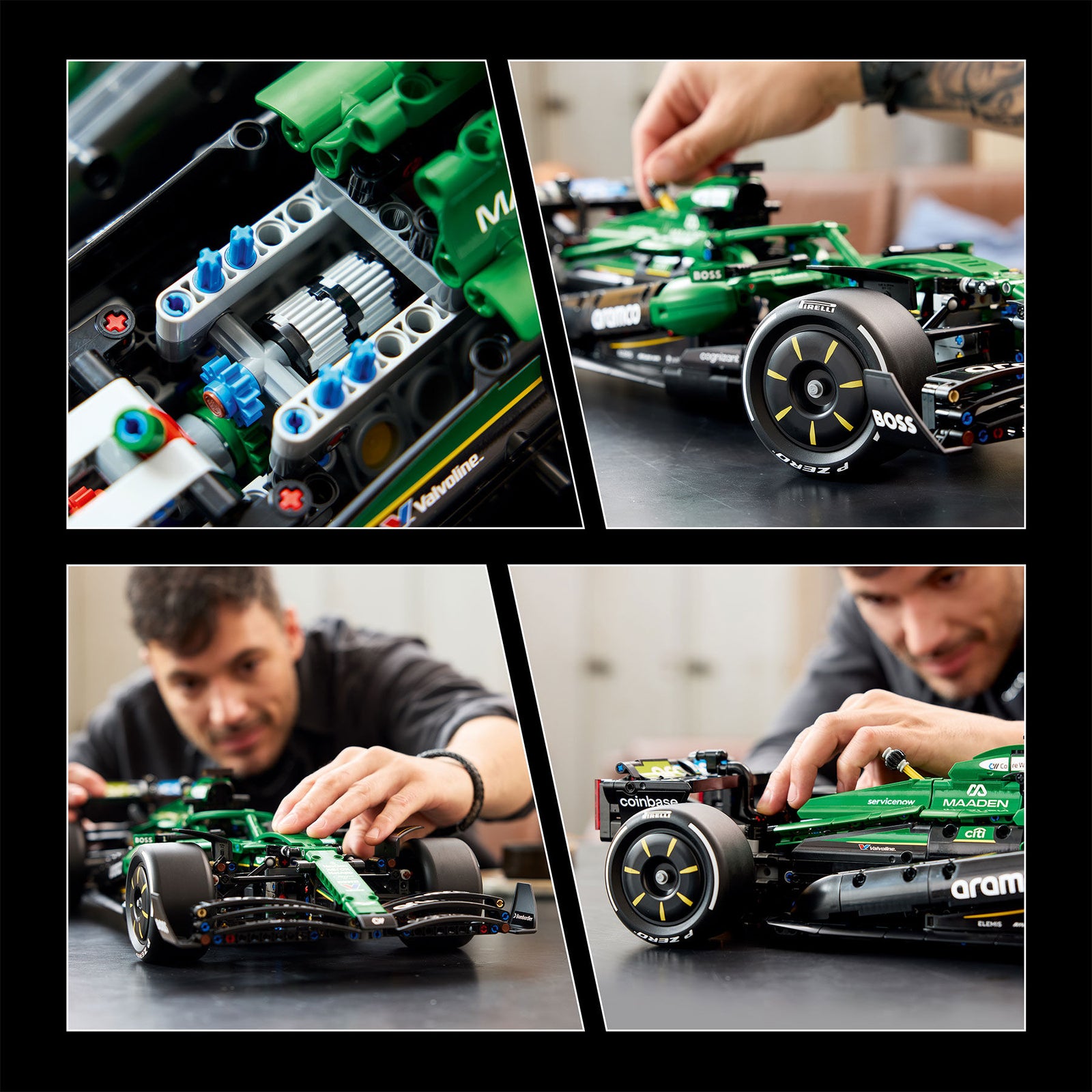 Aston Martin F1 Team LEGO Technic Aston Martin Aramco AMR25 F1 Car