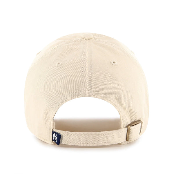 '47 Brand New York Yankees MLB Beige Clean Up Adjustable Cap