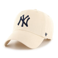 '47 Brand New York Yankees MLB Beige Clean Up Adjustable Cap