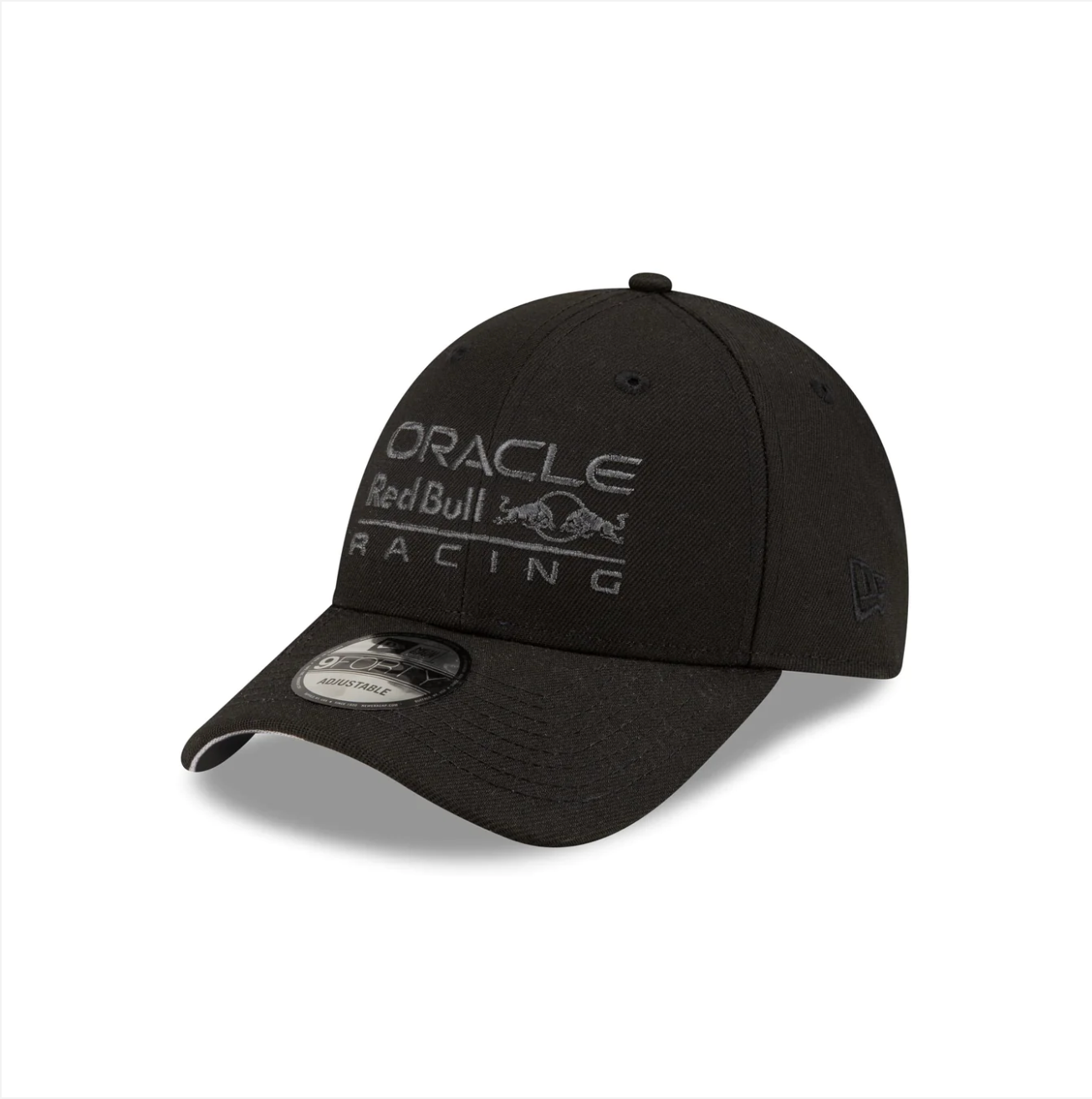 Oracle Red Bull Racing Essential Gray Script 9FORTY Adjustable - Cap On