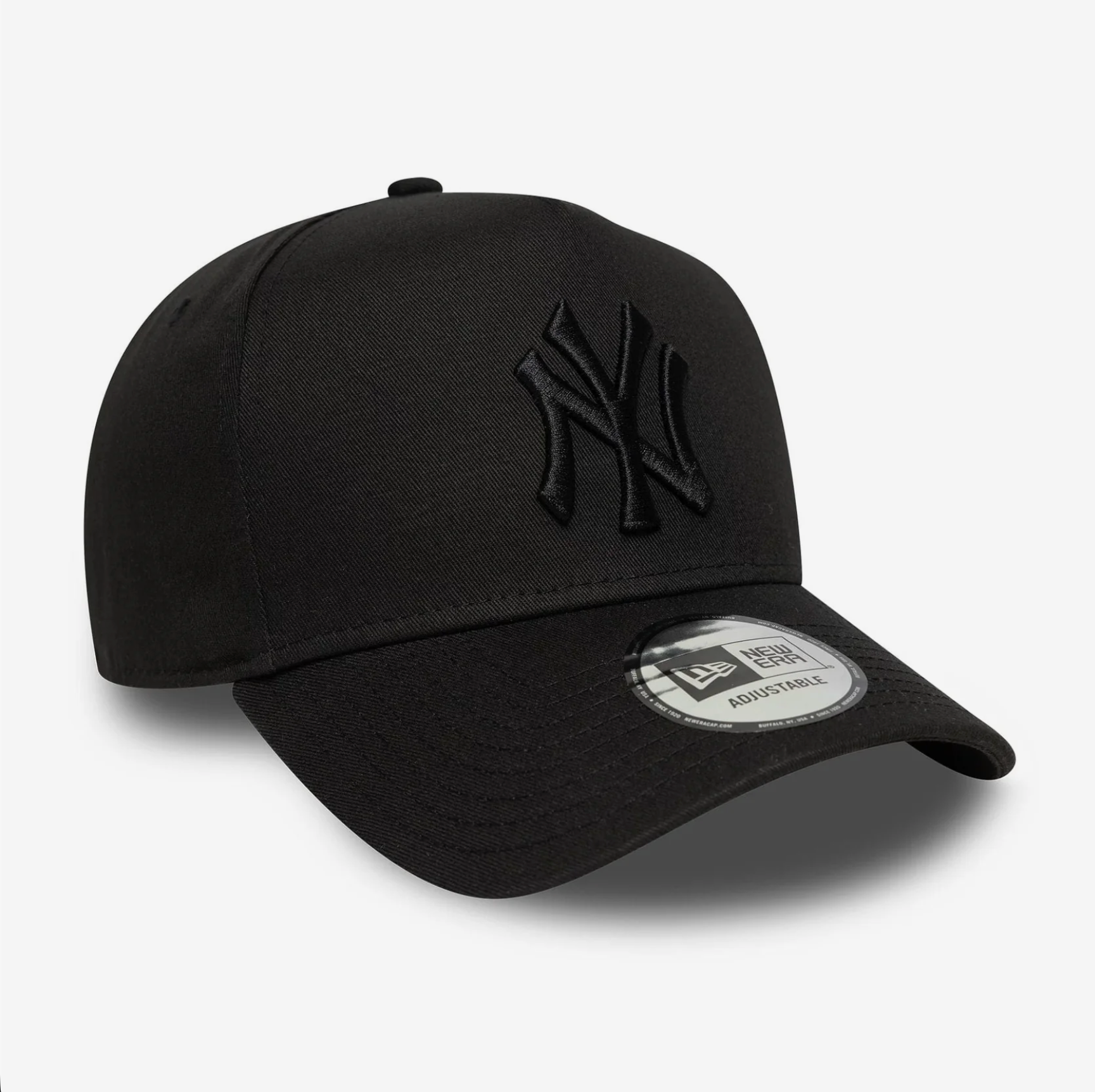 New Era New York Yankees MLB League Essential Black 9FORTY E-Frame Adjustable Cap